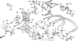 GL1200L Gl1200l ignition coil + rectifier + sensor 85
