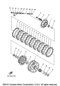 FZ09 Сцепление
