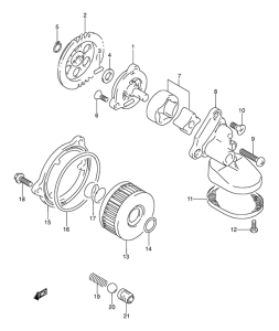DR250 Маслонасос