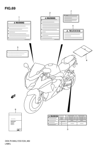 GSX-R1000 Honda mark