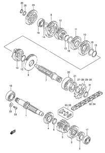 RM85 Трансмиссия