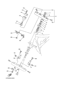 XVS650 Управление
