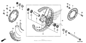  Переднее колесо