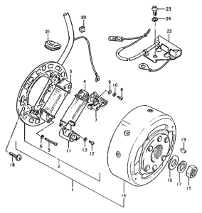 TS50 Зажигание