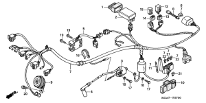 CG125ES Harness wire