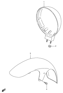 VS800 Переднее крыло