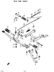 GT200 Stand - footrest
