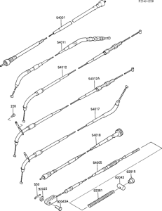 EN450 Тросы управления