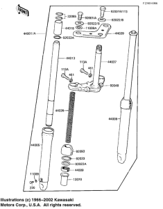 KD80 Вилка передней оси