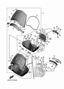 XV1900FDD Кофр багажный