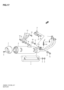 AN650 (ABS) Muffler comp
