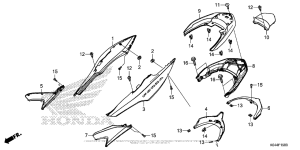 NSS300 Body Cover + Grab Rail