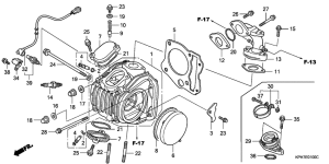 ANF125 Головка цилиндров