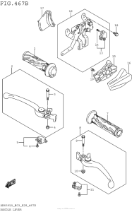 AN650 Handle Lever (An650L5 E33)