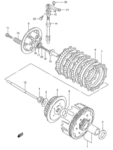 GN125 Бендикс