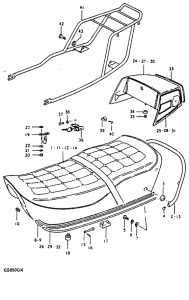 GS850 Пружина