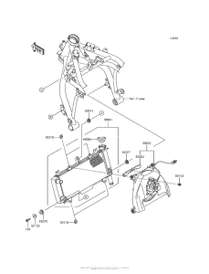 EX650 Радиатор