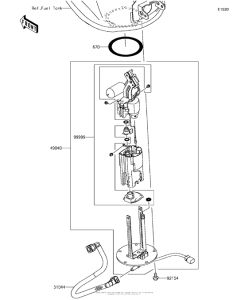 KLZ1000 Топливный насос