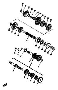 RD50M Трансмиссия