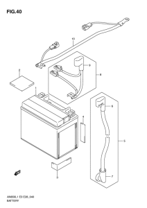 AN650 (ABS) Аккумулятор