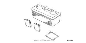 GL1800 (ABS) Coin holder