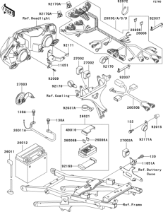 ZX600 Электрика