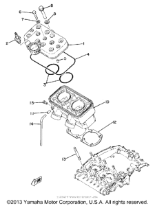 TZ250G Цилиндры