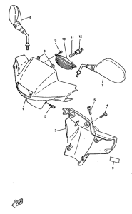 CW50RS Обтекатель 1