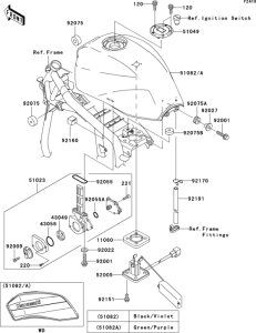 ZR1200 Fuel tank(1 / 2)(a1p)