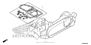PCX125 Комплект прокладок