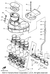 FZR1000A Воздушный фильтр