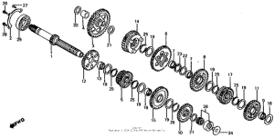 VF750S Трансмиссия