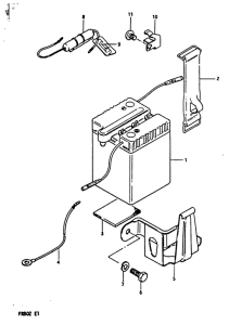 FR80 Аккумулятор