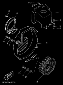 CW50RS Воздухоотвод и вентилятор