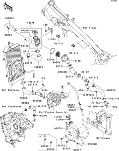  Патрубки охлаждения