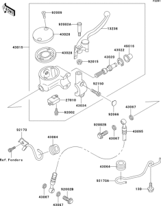  Главный тормозной цилиндр