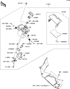 ZG1400 Передний ящик