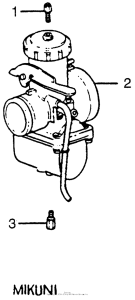 MT125 Карбюратор