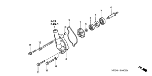  Водяная помпа