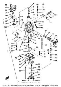 TT250H Карбюратор