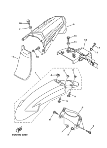 XT250X ﾌｴﾝﾀﾞ
