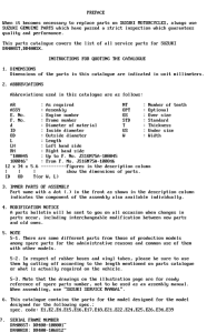 DR400 Catalog preface