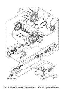 XT1200ZE Ведущий вал
