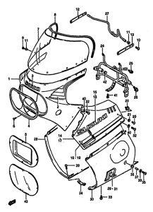 GSX-750 Cowling comp