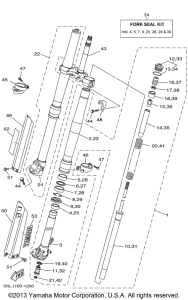  Передняя вилка