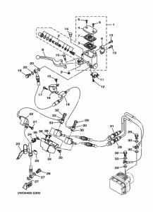 YZF-R3A フロントマスタシリンダ
