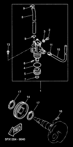 CW50 Масляный насос