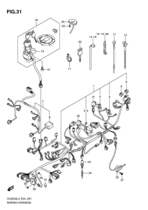 DL650 (ABS) Жгут проводов