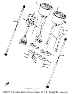 DS7 Спидометр-тахометр