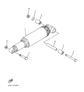 XVZ1300A Задняя подвеска